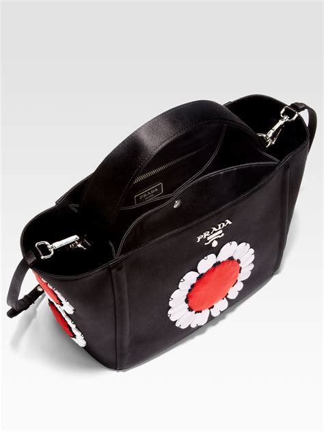 prada flower bag replica|is my prada bag real.